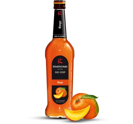 Mango Bar-Sirup für Mixgetränke alkoholfrei Riemerschmid