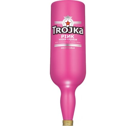 Trojka Pink Vodka Liqueur (Erdbeer/Cranberry) 450 cl