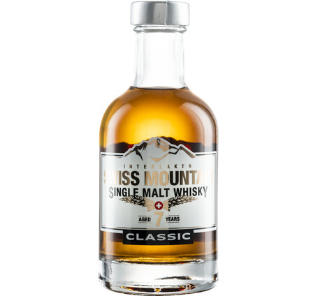 Swiss Mountain Single Malt Whisky Classic aged 7 years Interlaken