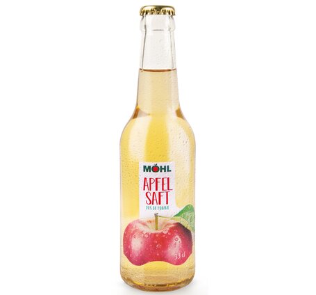 Möhl Apfelsaft hell 33 cl