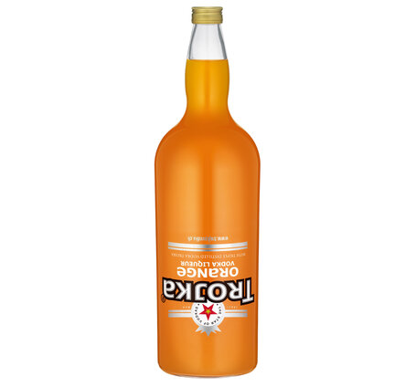 Trojka Orange Vodka Liqueur 450 cl (solange Vorrat, wird nicht mehr als 450cl produziert)