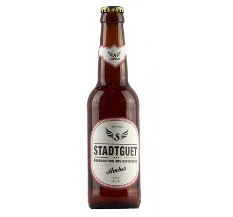 Stadtguet Bier amber 10er Miniharass (auf Anfrage)