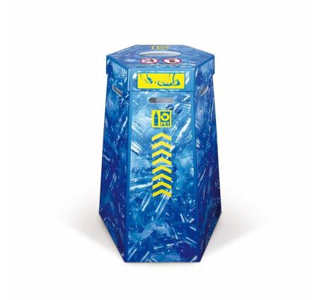 PET-Kunststoff-Sammelbox 110 Liter inkl. Deckel (kein Postversand möglich)