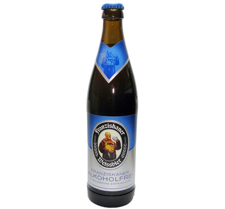 Franziskaner alkoholfrei 0.5% Hefe-Weissbier