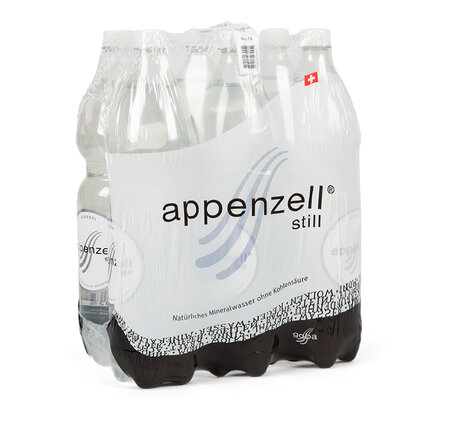 Appenzell Mineral still (weiss) ohne Kohlensäure 1.5 L PET 6-Pack