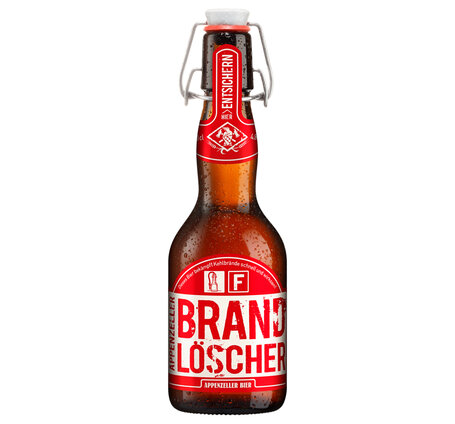 Appenzeller Brand Löscher Bier 33 cl Bügelflasche Depot -.50