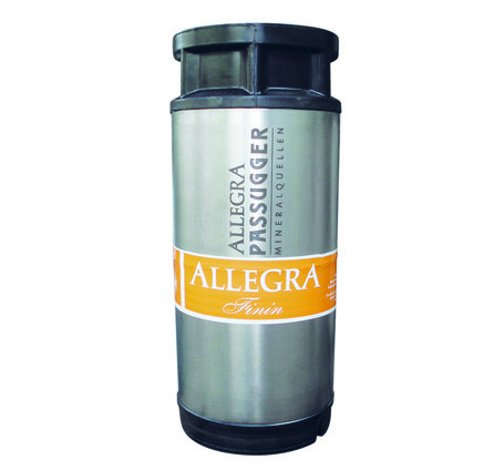 Allegra Finin Mineral  mit Kohlensäure Premix Tank 20 L (auf Anfrage)