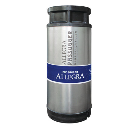 Allegra Mineral mit Kohlensäure Premix Tank 20 L (auf Anfrage – kein Rückgaberecht)