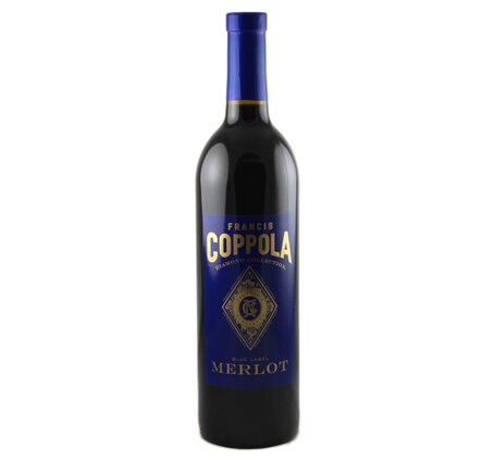 Merlot Blue Label Francis Ford Coppola Diamond Winers California (auf Anfrage)