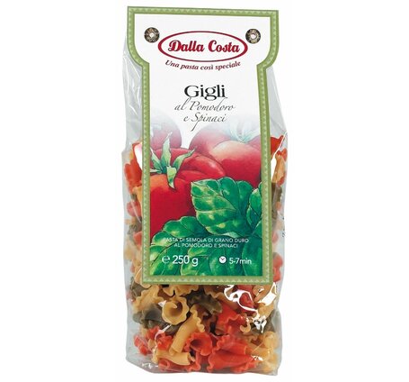Gigli Pasta Tomaten & Spinat Dalla Costa 250 g