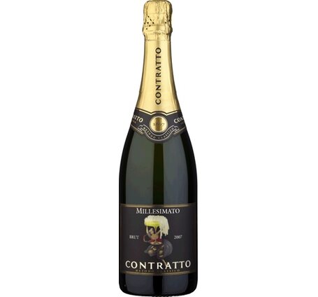 Contratto Metodo Classico Brut  Millesimato Vino Spumante Piemont Italia (solange Vorrat)