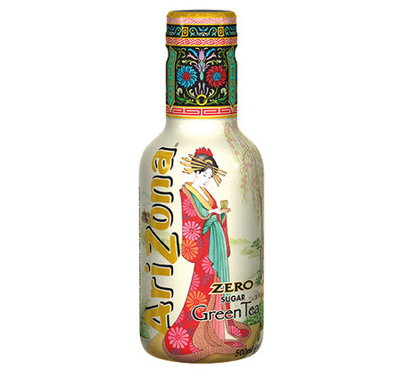 AriZona Green Tea ZERO (Low sugar - NEW 10 Calories) PET