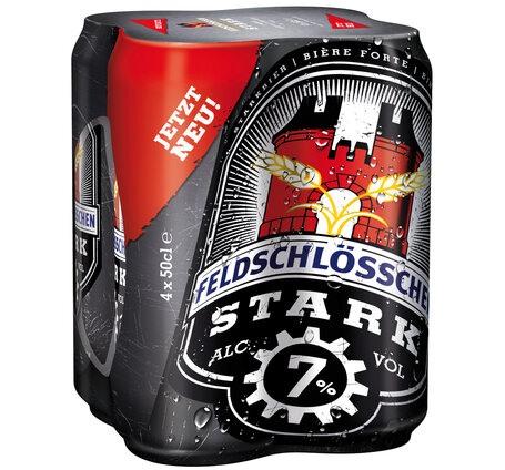 Feldschlösschen STARK 50 cl Dosen 4-Pack