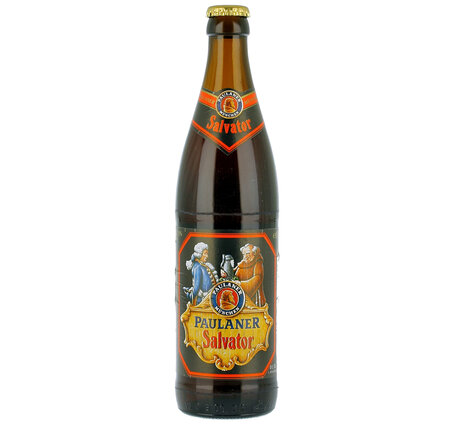 Paulaner Salvator Doppelbock 20er Harass 50 cl Flaschendepot -.30 (auf Anfrage)