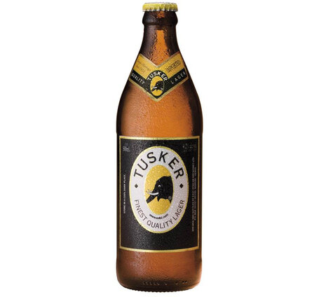 Tusker Lager 4.2% EW Flasche (auf Anfrage)