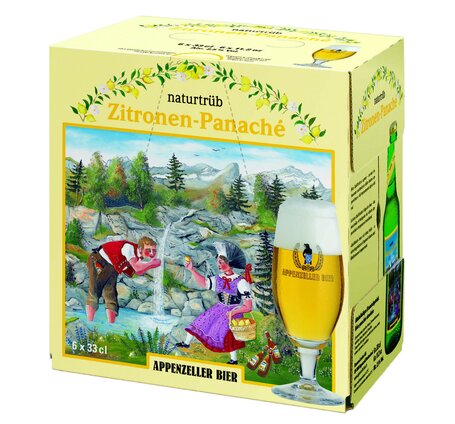 Appenzeller Quöllfrisch Zitronen-Panaché 6-Pack EW