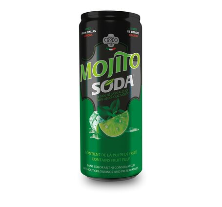 MojitoSoda alkoholfrei 33 cl Dosen 