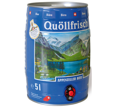 Appenzeller Quöllfrisch 5 L Party-Fass