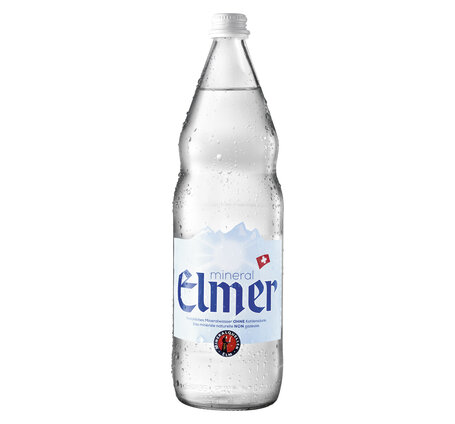 Mineral Elmer (weiss) 1 L ohne Kohlensäure