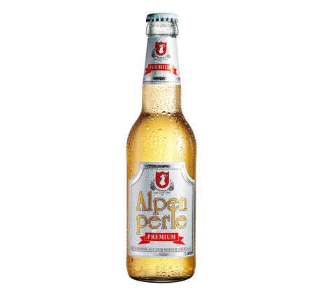 Rugenbräu Alpenperle 33 cl EW-Flaschen in Harasse (auf Anfrage)