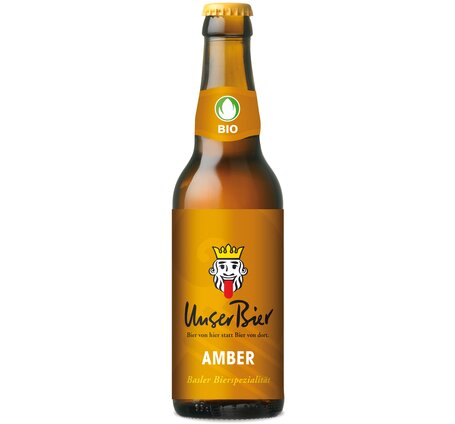 Unser Bier Amber EW Flasche Brauerei Unser Bier Basel, 6-Pack 