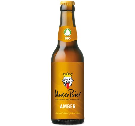 Unser Bier Amber EW Flasche Brauerei Unser Bier Basel, 6-Pack 
