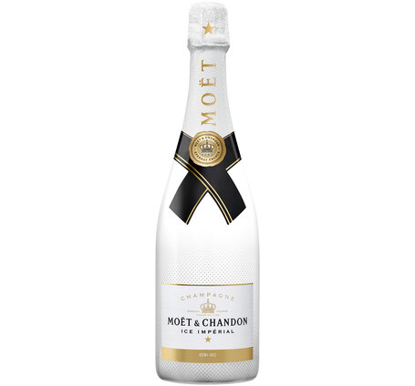 Champagne ICE IMPERIAL Moët & Chandon WHITE BOTTLE 75 cl (limitiert) (max.6 Flaschen pro Kunde)