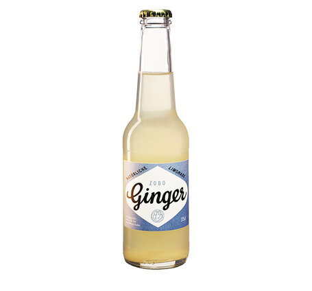 Zobo Ginger Bio Ingwer-Limetten-Limonade Glas EW
