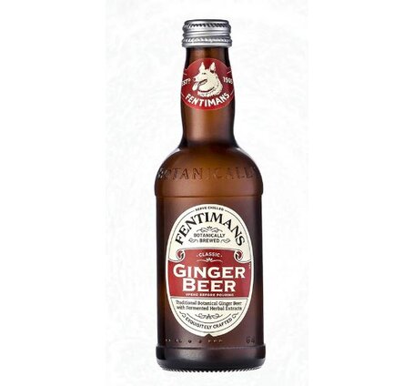 Fentimans Ginger Beer,  275 ml EW Glas