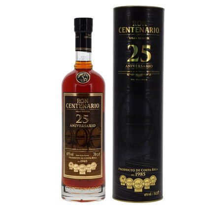 Rum Centenario 25 Años Gran Reserva Solera 