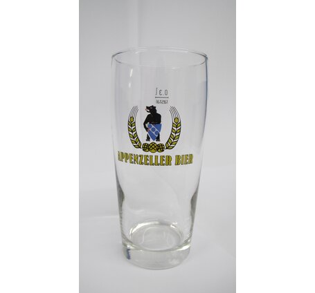 Gläserkorb Bierbecher 3 dl (Appenzeller Bier) Miete Fr. -.50 / Glas inkl. Reinigung (35 Stück pro Korb)
