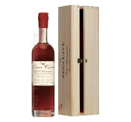 Armagnac Jahrgang 1982 Jean Cavé (Holzkistchen) (auf Anfrage – kein Rückgaberecht)