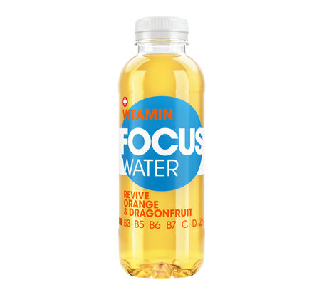 Focuswater Revive Orange & Dragonfruit EW PET, 6-Pack