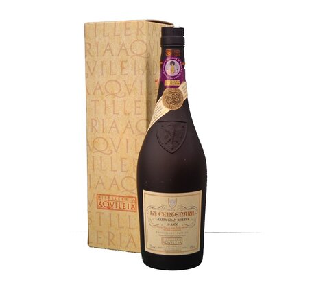 Grappa Aquileia La Centenaria Gran Riserva 10 anni (solange Vorrat)