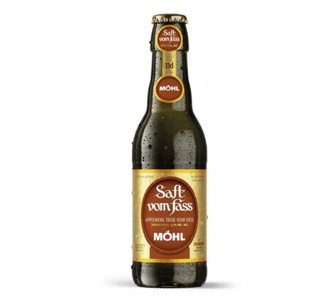 Möhl Saft vom Fass TRÜB 33 cl EW 8-Pack (solange Vorrat, dann Art. 21194 6-Pack)