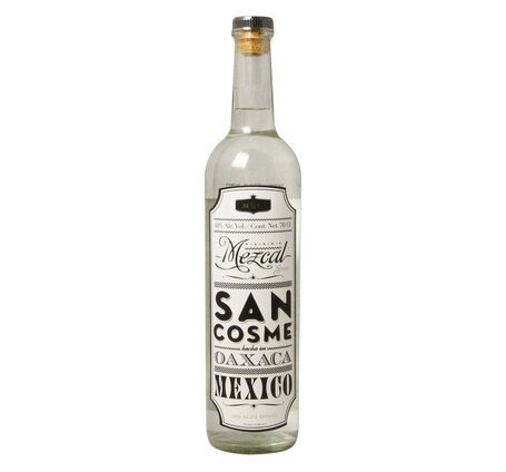 Mezcal Blanco 100 % Wild Agave San Cosme