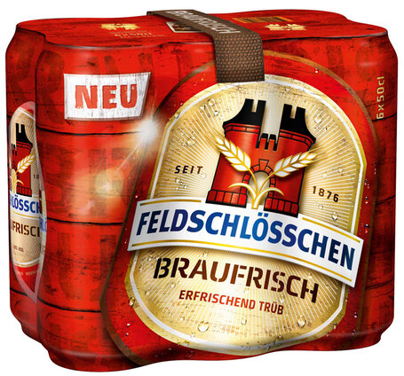 Feldschlösschen Braufrisch Dose 6-Pack