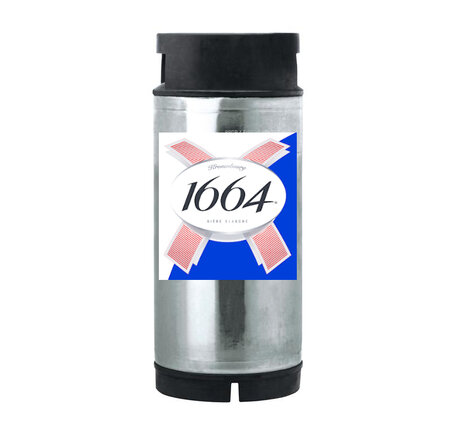 1664 Kronenbourg Bière BLANC 20 L Tank Depot 50.- 