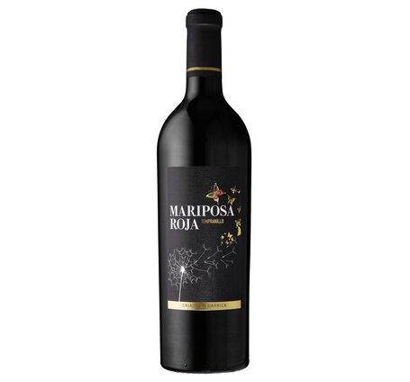 Mariposa Roja Tempranillo Criado en barrica Vino de España