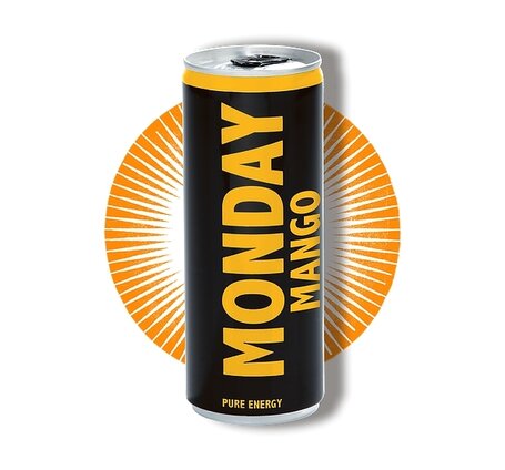 Monday MANGO Energy Drink Dose