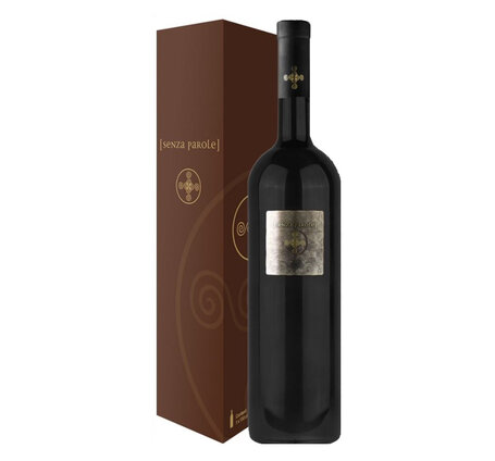 Primitivo Senza Parole Rosso 1.5 L Magnum Primitivo Salento Amabile Puglia IGP (1er Geschenkkarton) (solange Vorrat, kein neuer Liefertermin bekannt)