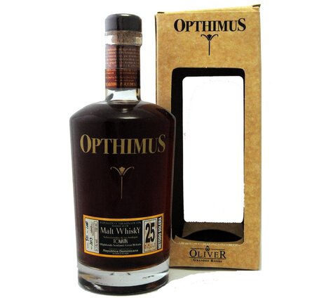 Rum Opthimus 25 years "Whisky Barrel Finish" (solange Vorrat, kein neuer Liefertermin bekannt)