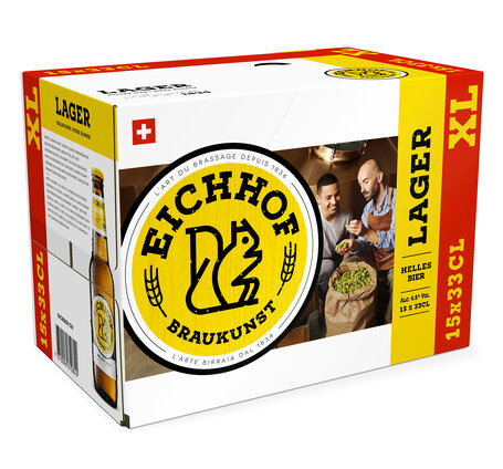 Eichhof Lager 15-Pack 33 cl EW AKTION