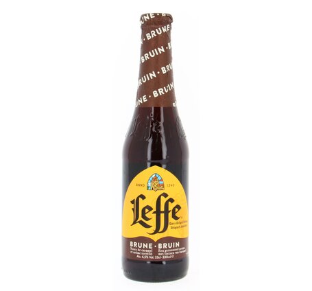 Leffe Brune Bier EW Belgien