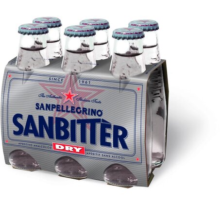 Sanpellegrino Sanbitter dry bianco 6-Pack EW