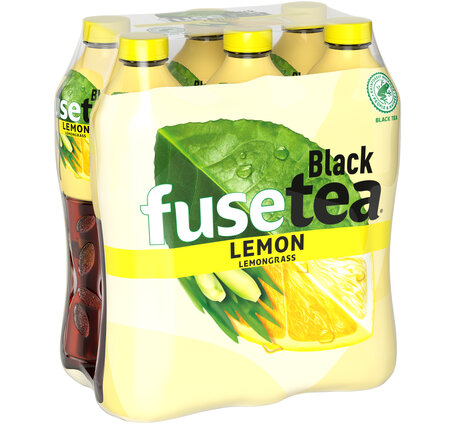 Fuse Tea Lemon Lemongrass EW PET 1.5 L 6-Pack