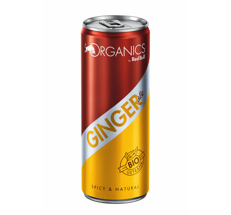 Red Bull Organics Ginger Ale Dose (auf Anfrage)