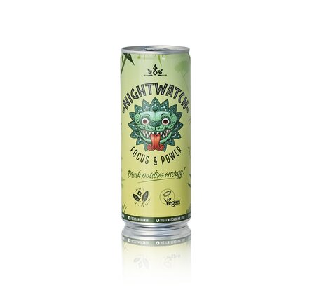 Guayusa Nightwatch Energy Drink 25 cl Dose 