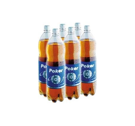 Poker Energy Drink 1.5 L PET 6-Pack (auf Anfrage)