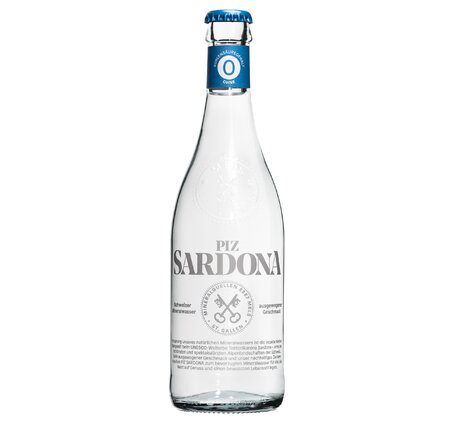 Piz Sardona Mineralwasser ohne Kohlensäure 40 cl
